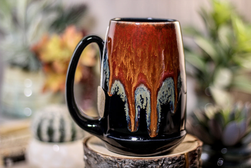 16-C Lava Falls Notched Acorn Mug - ODDBALL, 15 oz