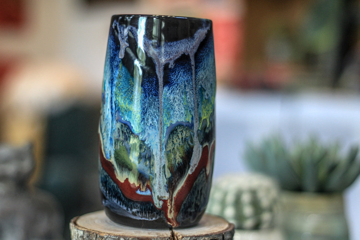20-A Cosmic Grotto Notched Mug, 19 oz.