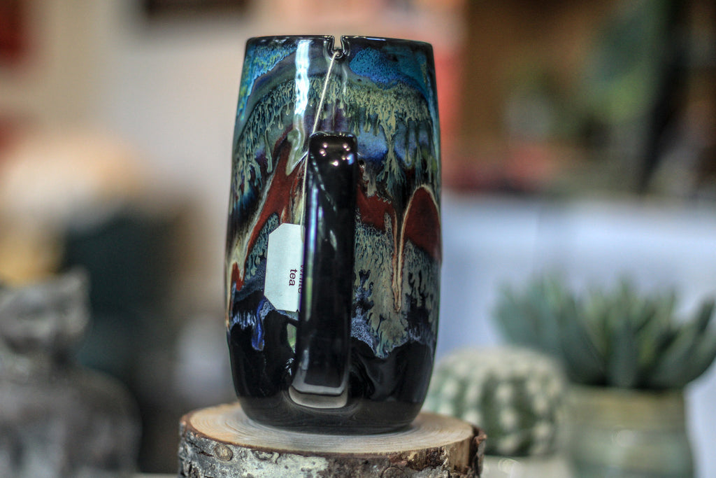 20-A Cosmic Grotto Notched Mug, 19 oz.