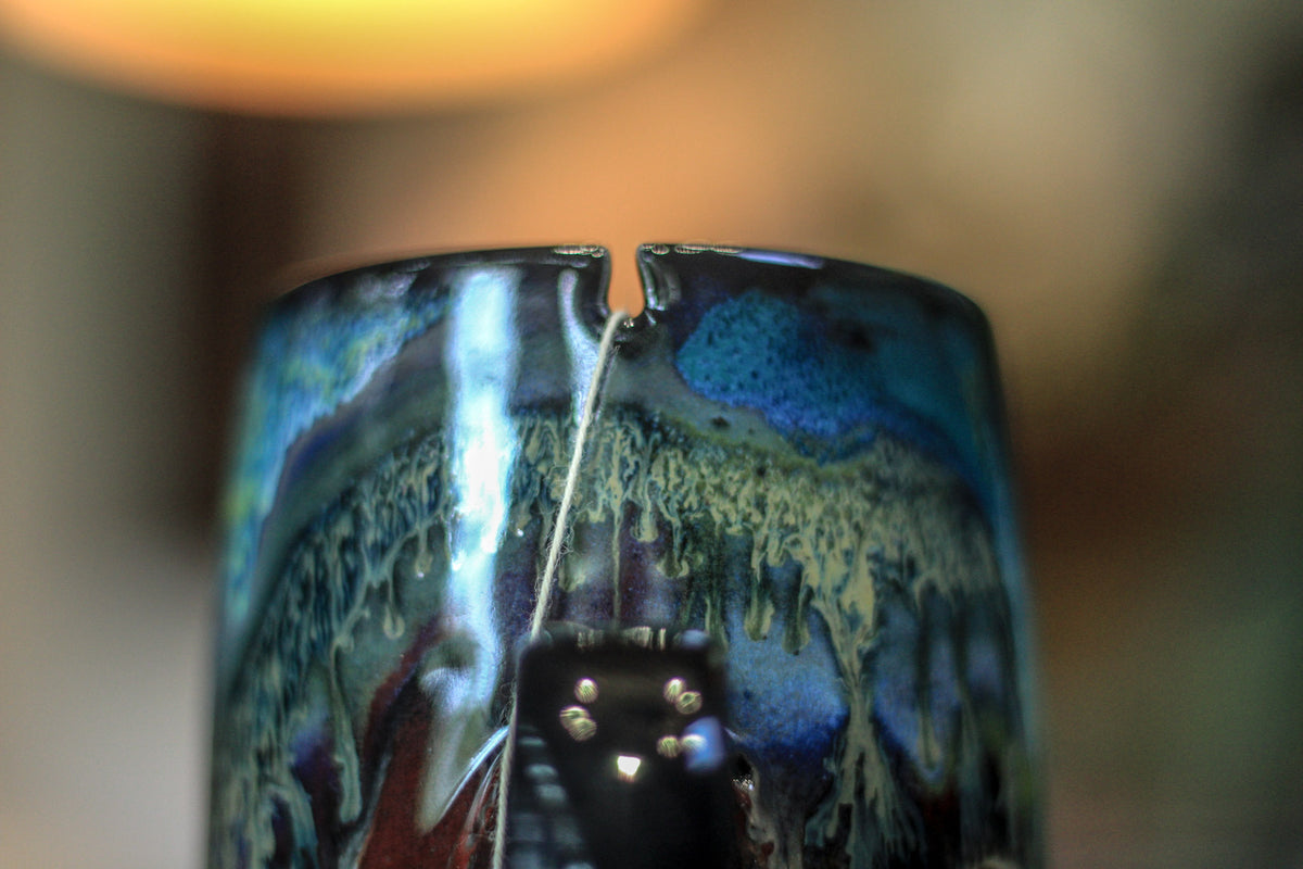 20-A Cosmic Grotto Notched Mug, 19 oz.