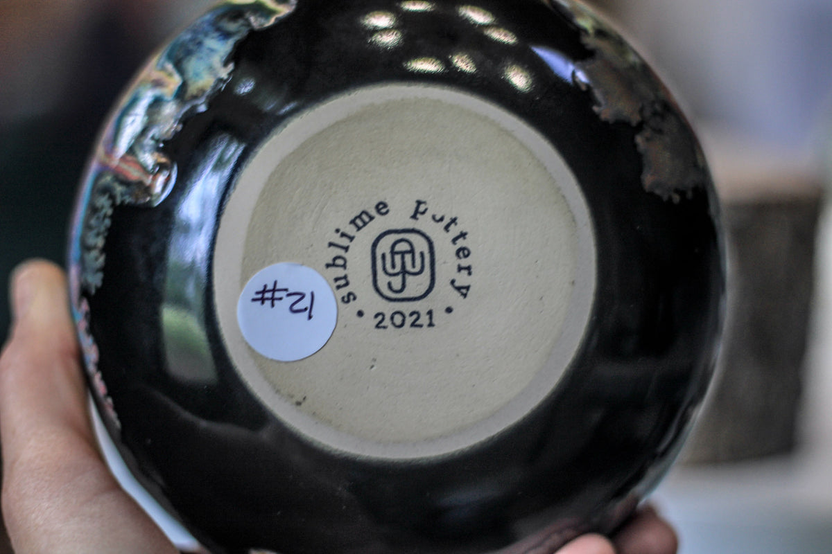 21-C Cosmic Grotto Bowl - MINOR MISFIT, 23 oz. - 10% off