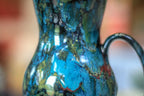 22-B Chrysocholla Notched Flared Mug, 16 oz.