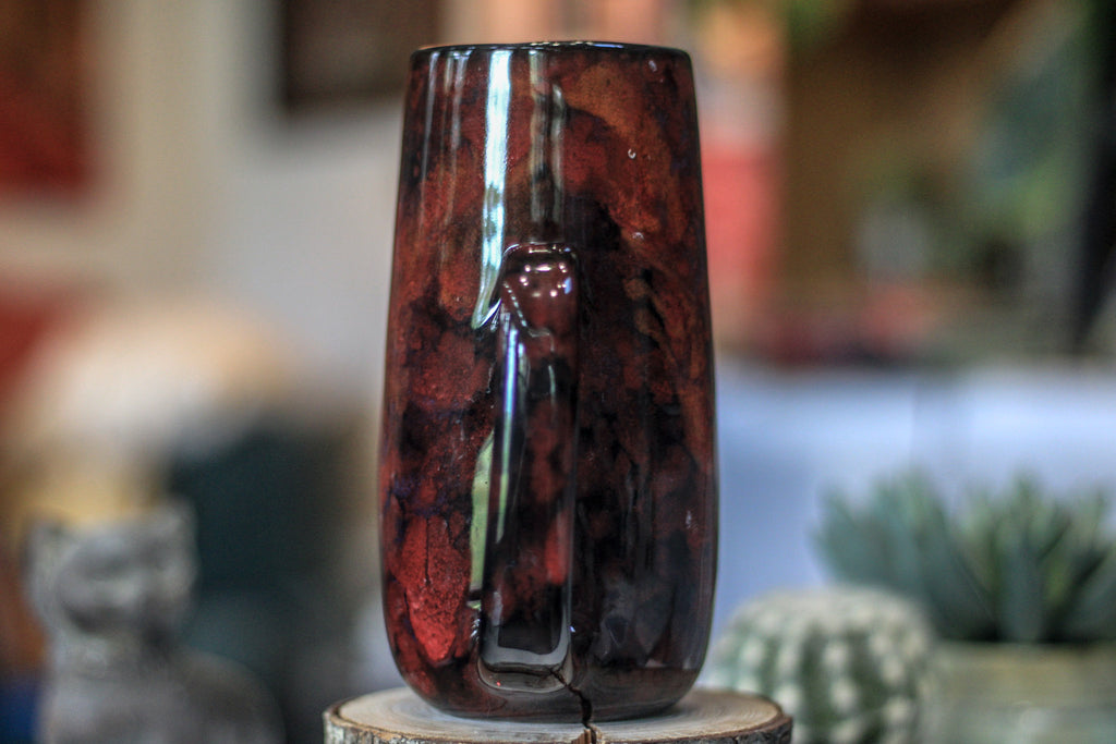 23-A Dragon's Blood Agate Mug - TOP SHELF, 22 oz.