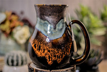 Load image into Gallery viewer, 25-B Copper Agate Barely Flared Notched Mug - MISFIT, 24 oz. - 10% off