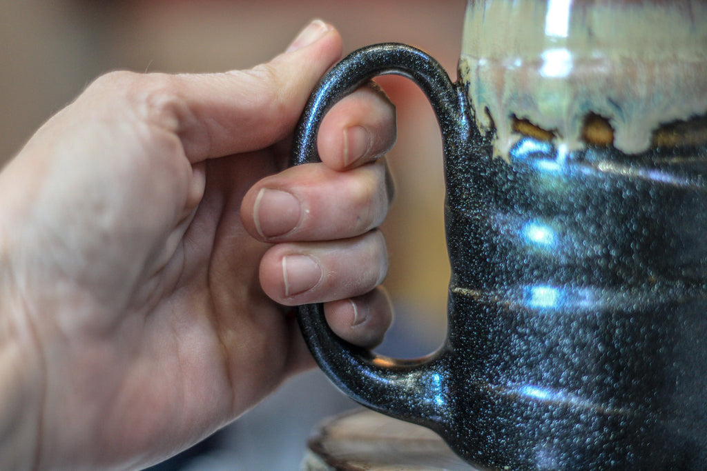 EXPERIMENTAL AUCTION #25 Textured Stein Mug, 12 oz.