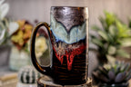 26-B Copper Agate Textured Stein, 16 oz.