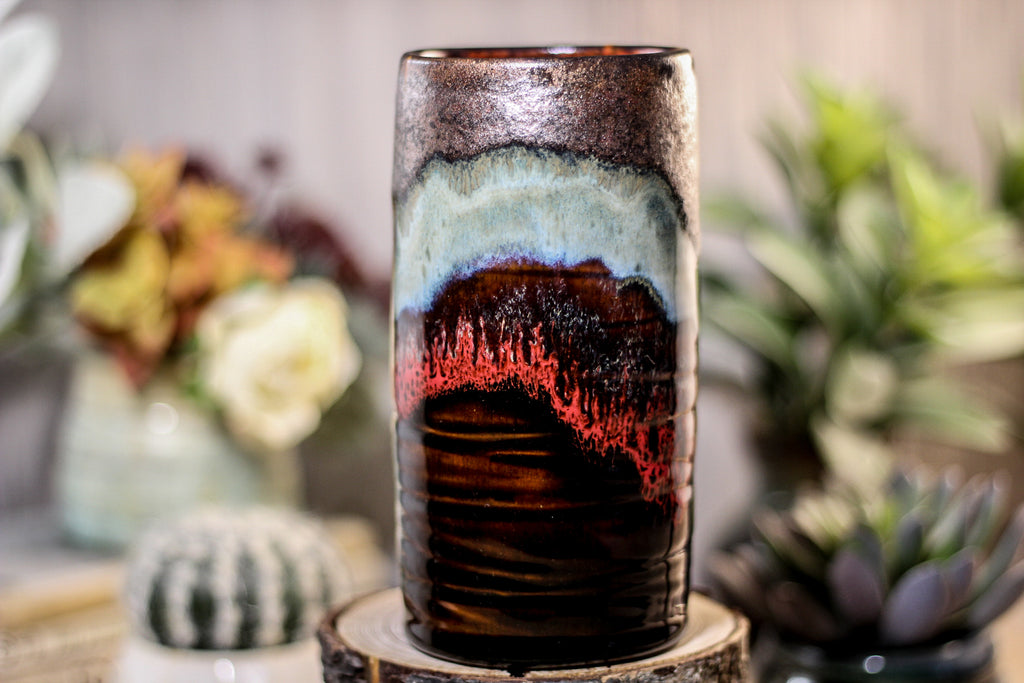 26-B Copper Agate Textured Stein, 16 oz.