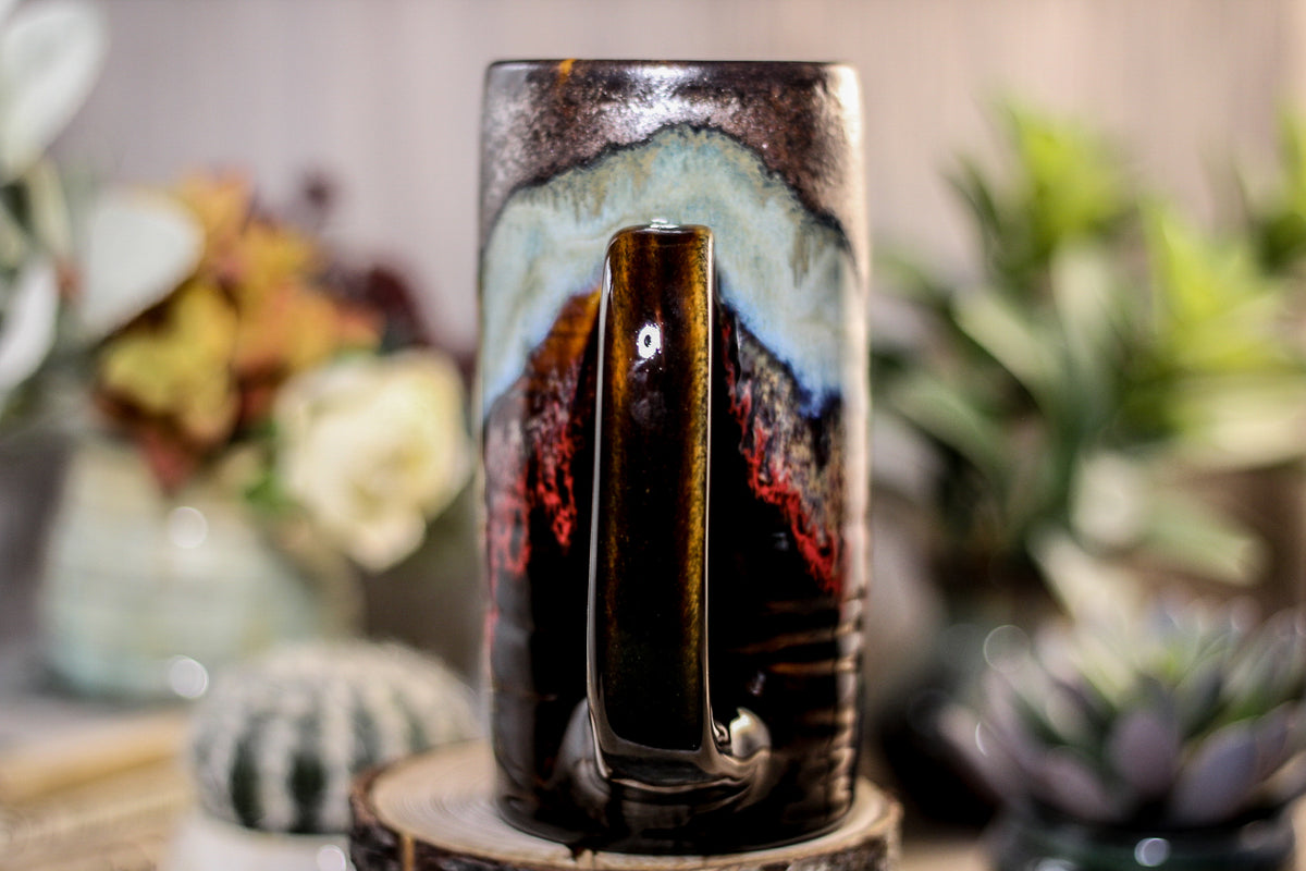 26-B Copper Agate Textured Stein, 16 oz.