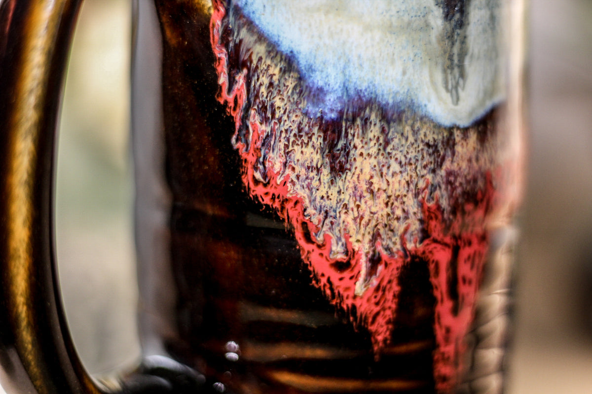 26-B Copper Agate Textured Stein, 16 oz.