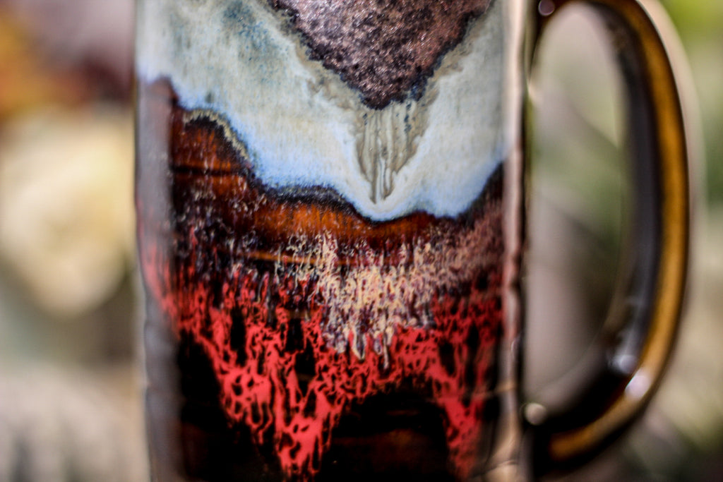 26-B Copper Agate Textured Stein, 16 oz.