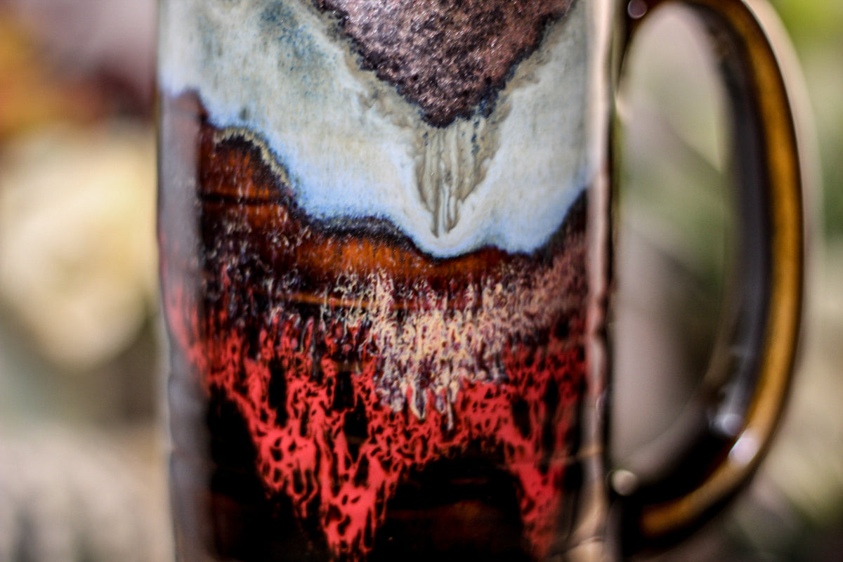 26-B Copper Agate Textured Stein, 16 oz.