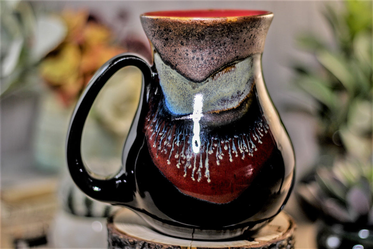 27-B Copper Agate Barely Flared Mug, 21 oz.