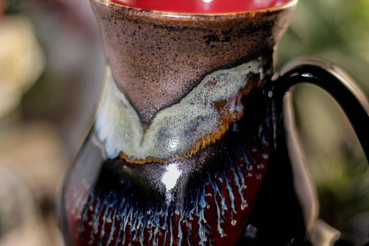 27-B Copper Agate Barely Flared Mug, 21 oz.