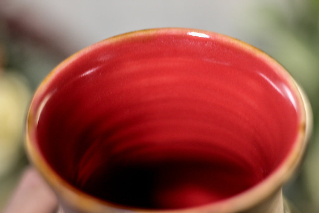 27-B Copper Agate Barely Flared Mug, 21 oz.