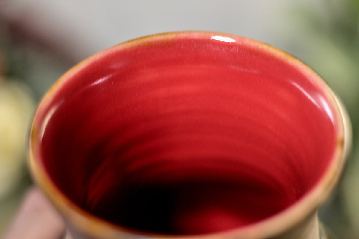 27-B Copper Agate Barely Flared Mug, 21 oz.
