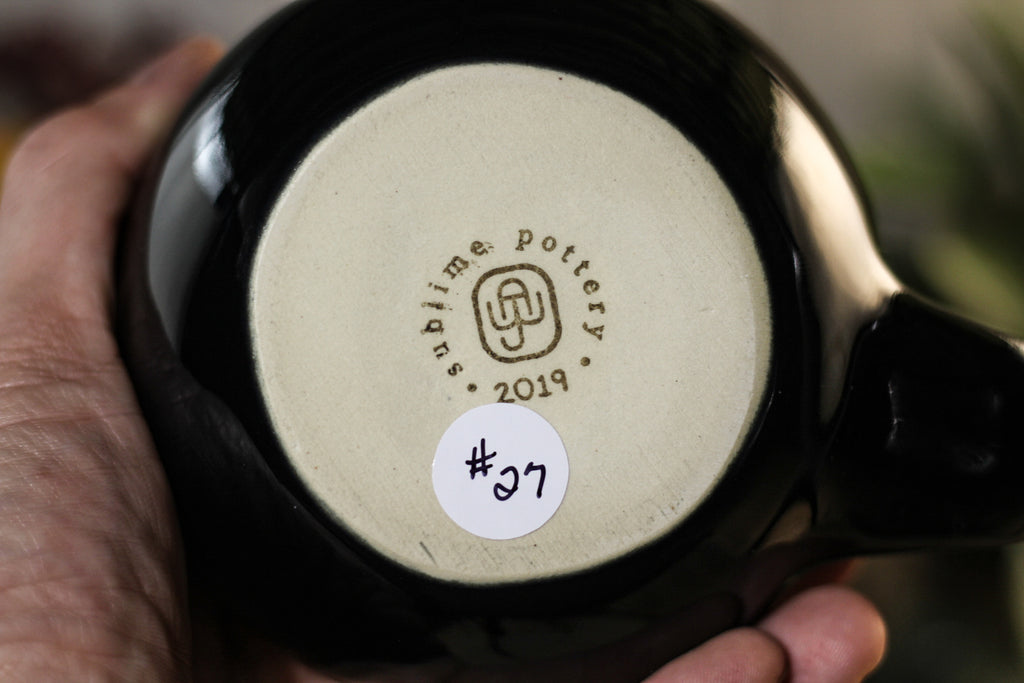 27-B Copper Agate Barely Flared Mug, 21 oz.