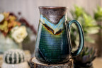 28-B Copper Agate Barely Flared Mug - MISFIT, 21 oz. - 20% off