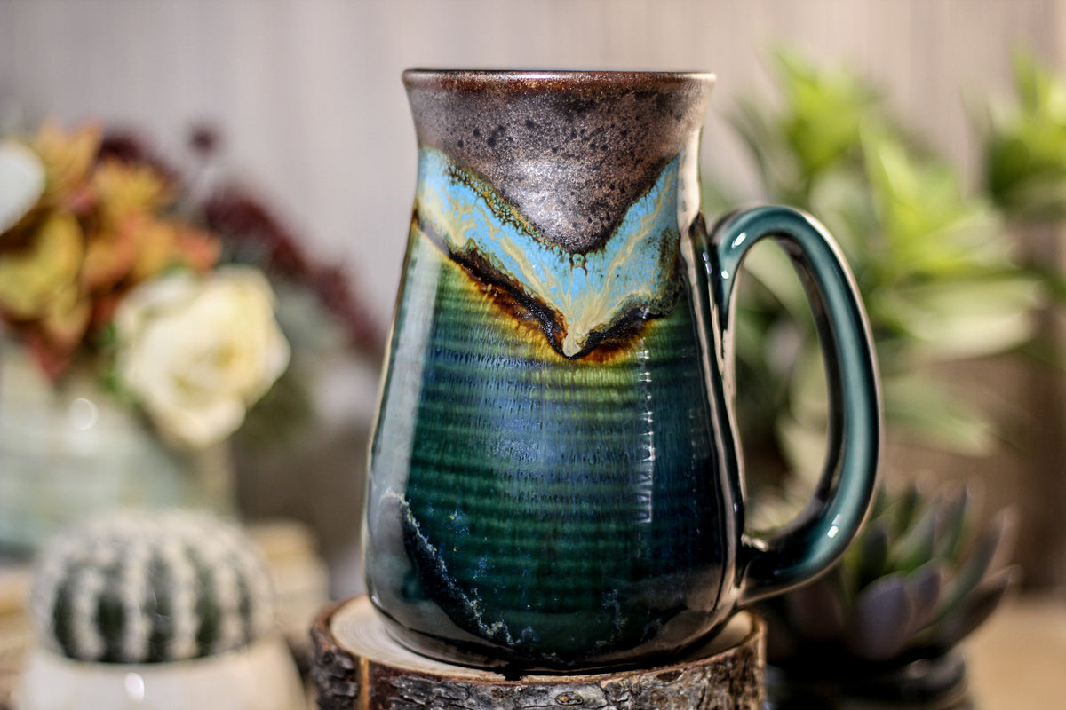 28-B Copper Agate Barely Flared Mug - MISFIT, 21 oz. - 20% off