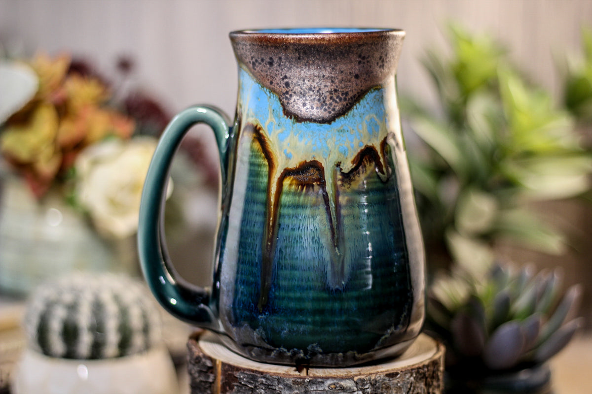 28-B Copper Agate Barely Flared Mug - MISFIT, 21 oz. - 20% off