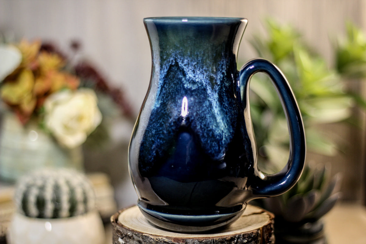 34-E Astral Wave Barely Flared Acorn Mug, 17 oz.