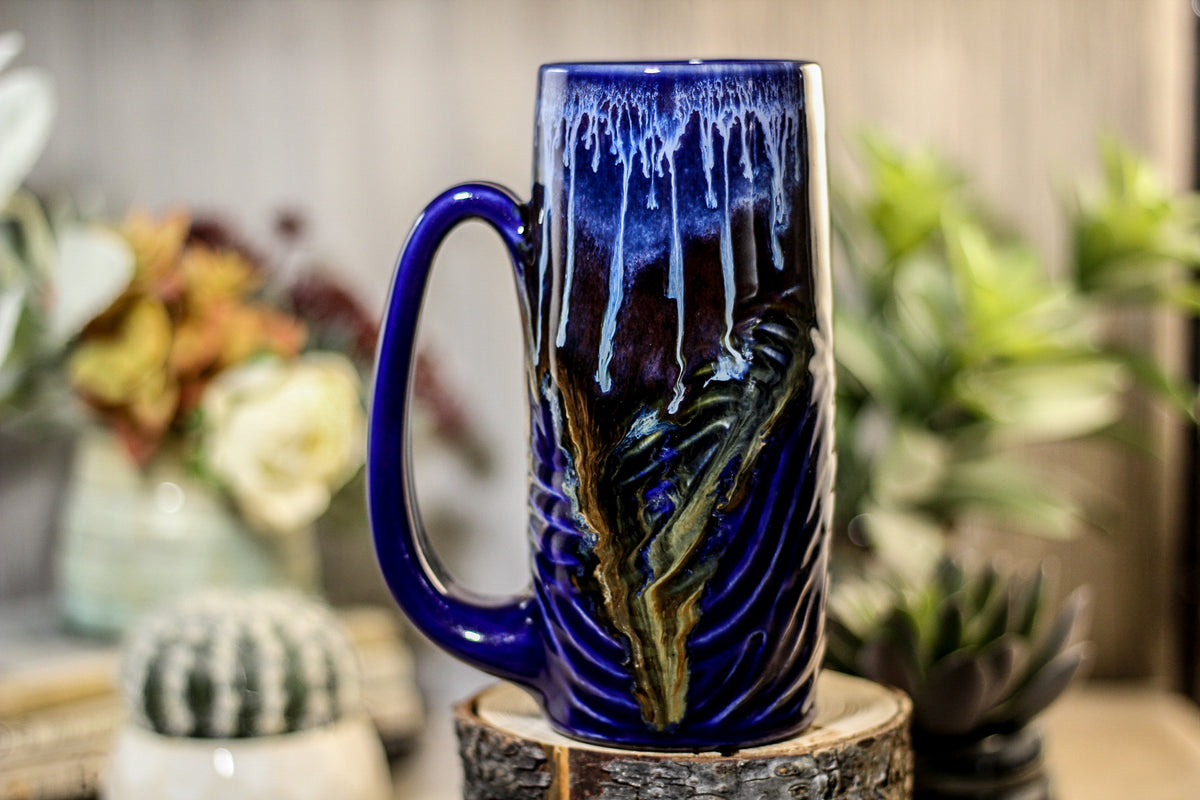 37-A  Baja Twilight Textured Stein Mug - ODDBALL, 17 oz. - 15% off