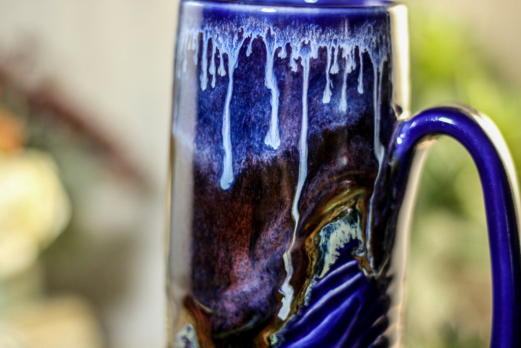 37-A  Baja Twilight Textured Stein Mug - ODDBALL, 17 oz. - 15% off