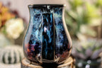 42-B Chrysocolla Barely Flared Notched Mug, 18 oz.