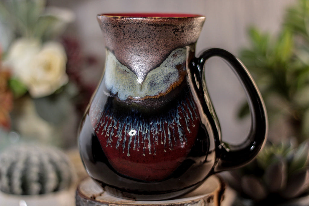 27-B Copper Agate Barely Flared Mug, 21 oz.
