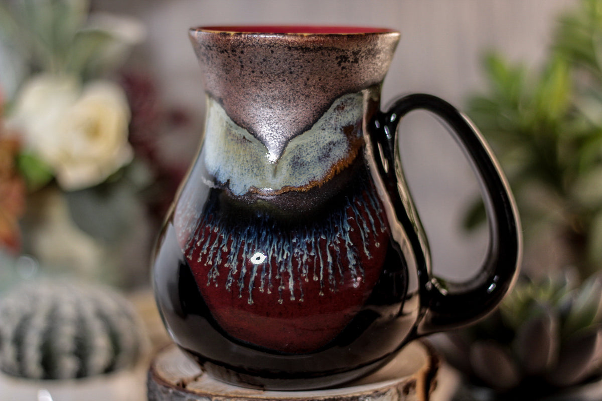 27-B Copper Agate Barely Flared Mug, 21 oz.
