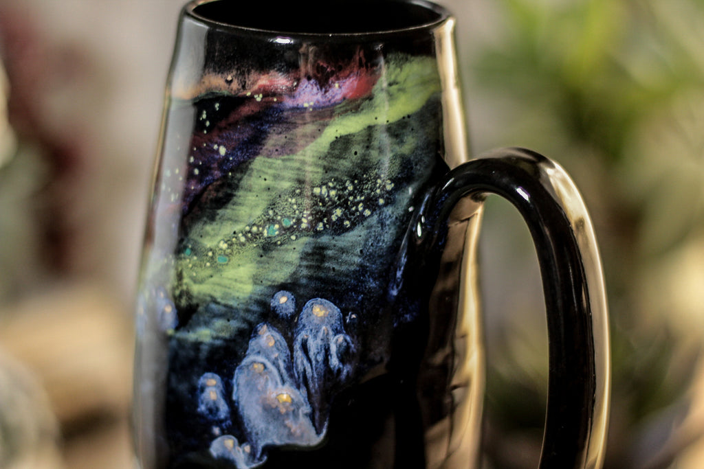 43-A Cosmic Rainbow Mug, 19 oz.