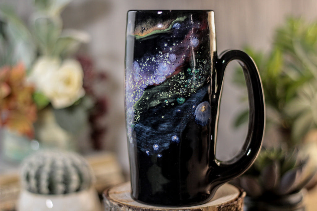 44-A Cosmic Rainbow Stein Mug, 17 oz.