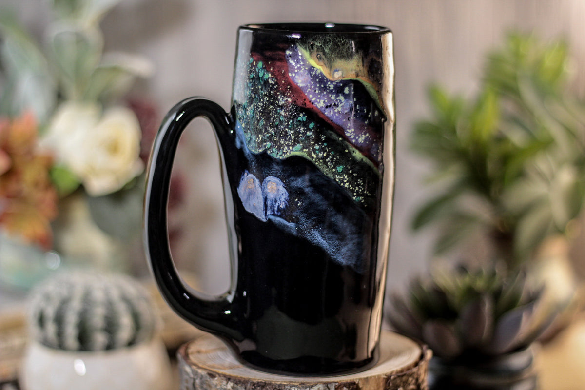 44-A Cosmic Rainbow Stein Mug, 17 oz.