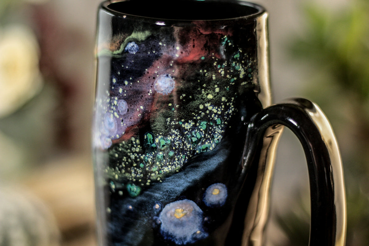 44-A Cosmic Rainbow Stein Mug, 17 oz.