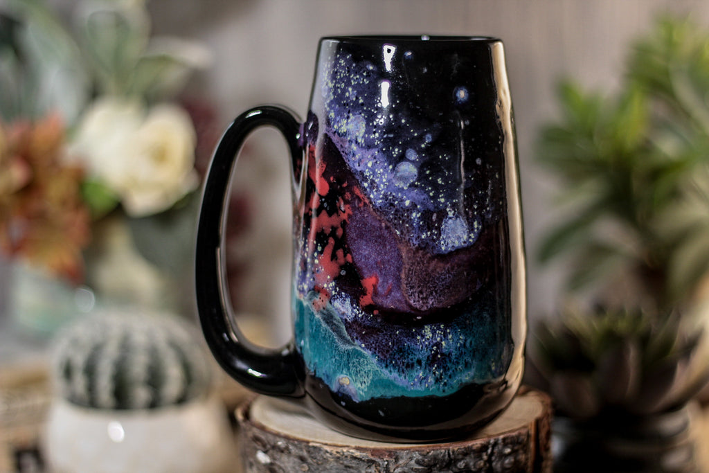 48-A Rainbow Stellar Mug, 18 oz