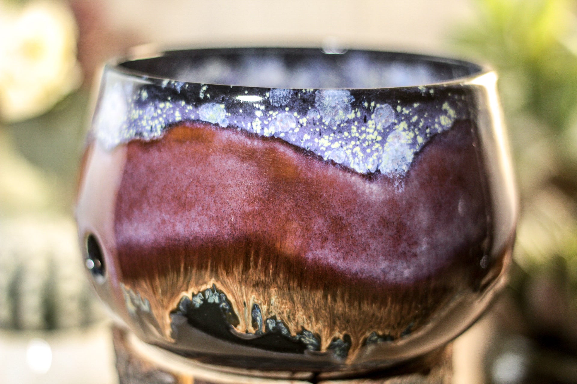 02-P Starry Night Yarn Bowl