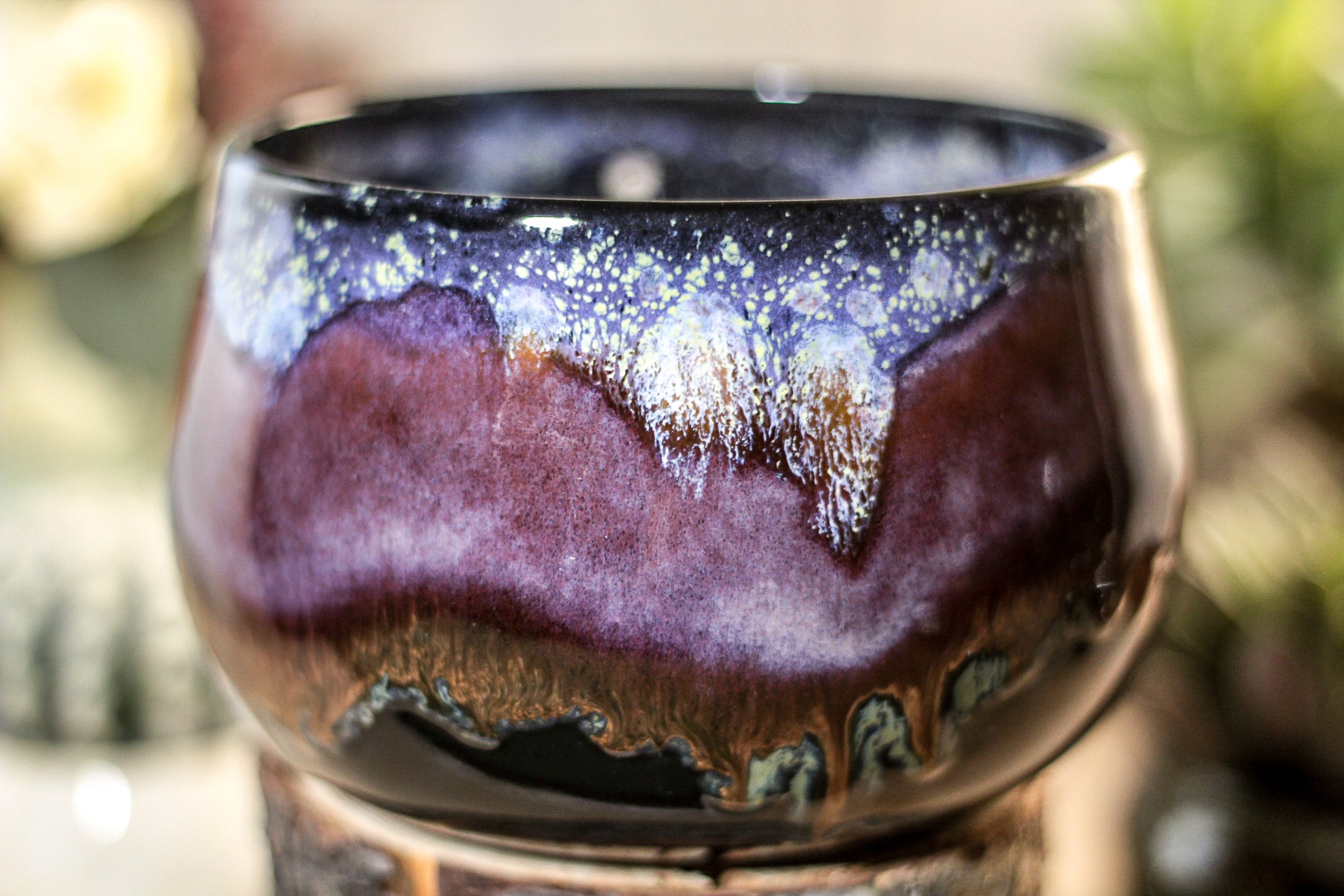 02-P Starry Night Yarn Bowl