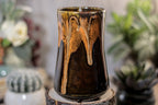04-P Tiger Lily Barely Flared Notched Mug, 17 oz.