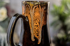 04-P Tiger Lily Barely Flared Notched Mug, 17 oz.