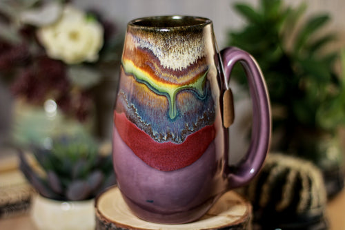 01-A New Earth Notched Mug - TOP SHELF, 18 oz.