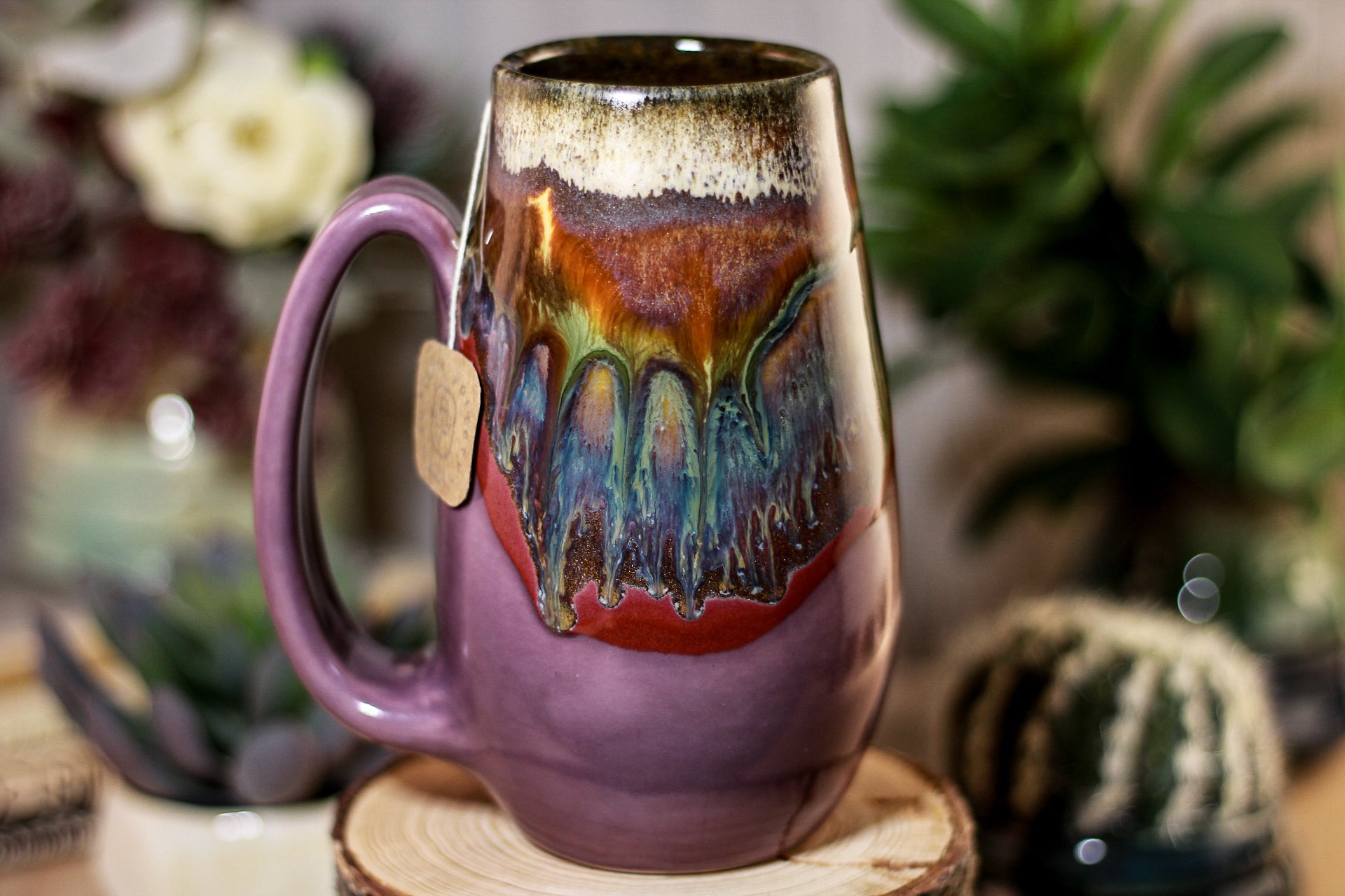 01-A New Earth Notched Mug - TOP SHELF, 18 oz.