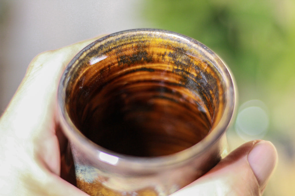 04-B Copper Agate Flared Cup - ODDBALL, 12 oz. - 10% off