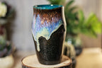 07-D Electric Wave Beer Cup - TOP SHELF,13 oz