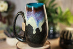 09-D Electric Wave Notched Mug, 16 oz