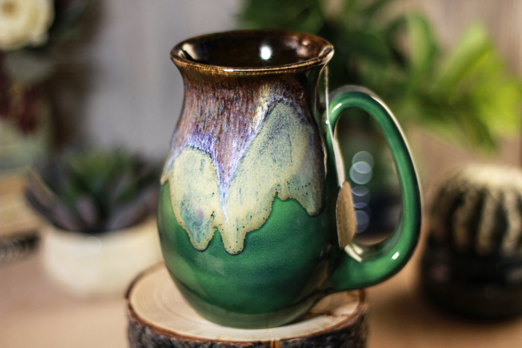11-D Electric Wave Barely Flared Notched Mug - ODDBALL, 17 oz - 10% off