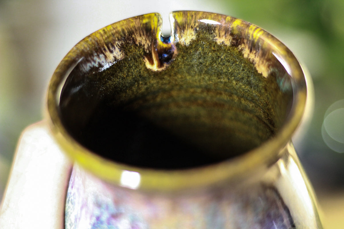 11-D Electric Wave Barely Flared Notched Mug - ODDBALL, 17 oz - 10% off
