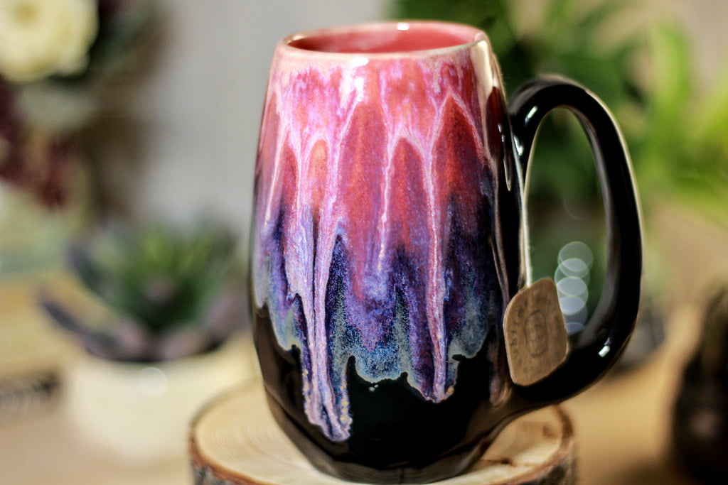 18-C Flaming Phoenix Notched Mug - TOP SHELF, 14 OZ.
