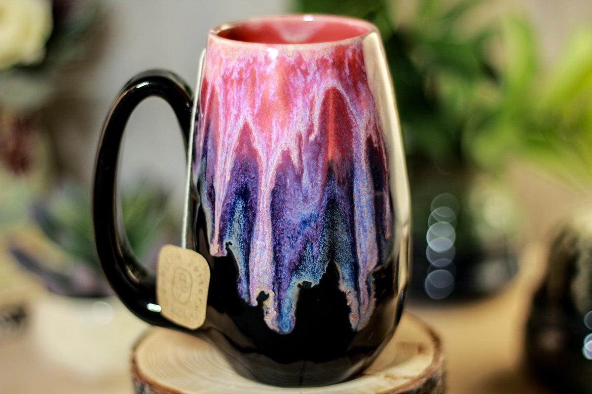 18-C Flaming Phoenix Notched Mug - TOP SHELF, 14 OZ.