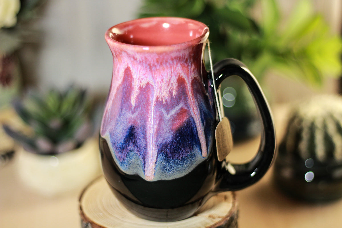 19-C Flaming Phoenix Flared Notched Mug, 17 oz.