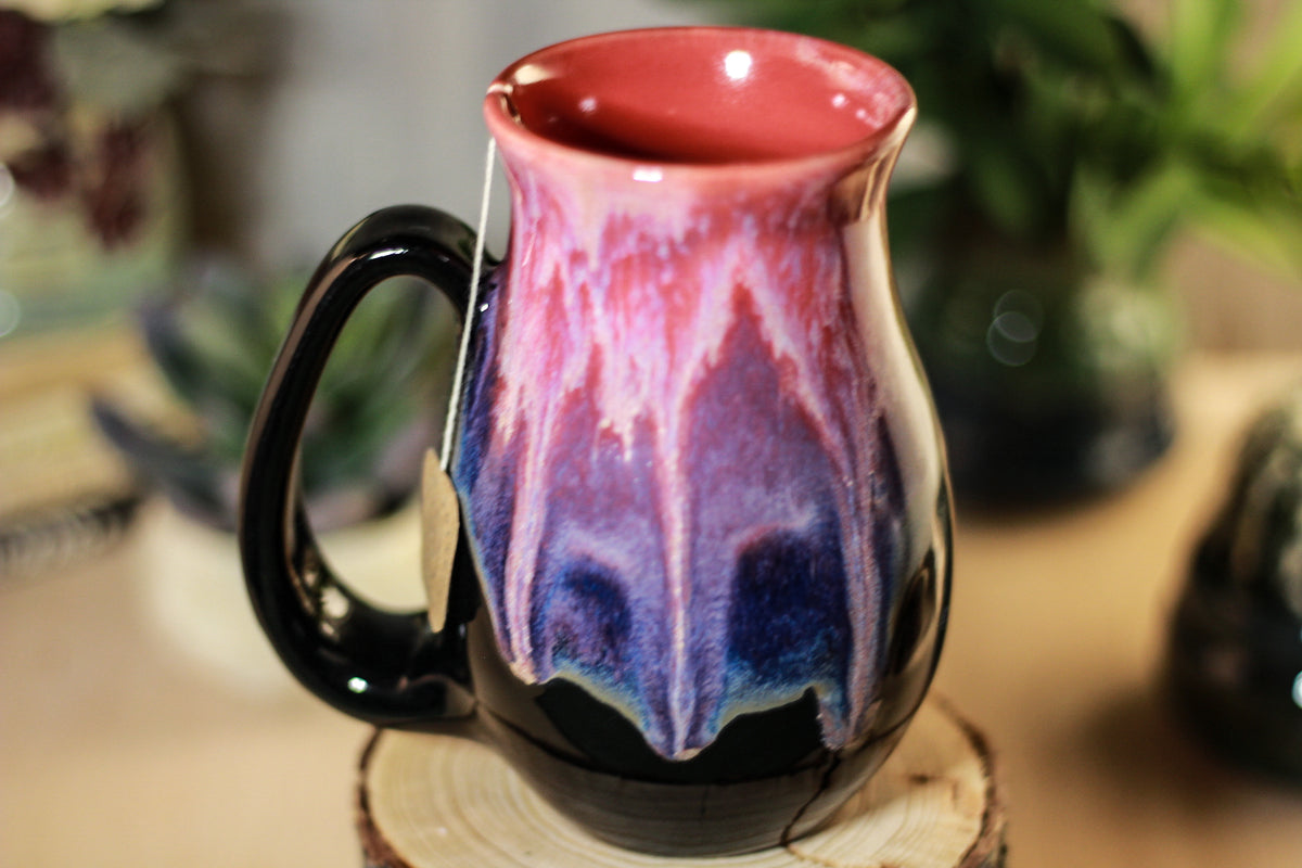 19-C Flaming Phoenix Flared Notched Mug, 17 oz.