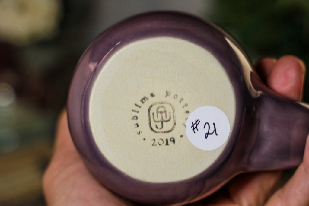 21-C Sonora Barely Flared Notched Mug, 14 oz.